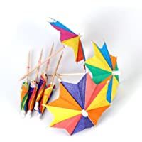 145 Piezas Paraguas de Papel Decorativas Para cóctel